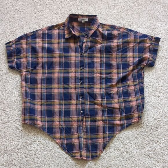 Madewell Tops - Madewell Front Tie Shirt Size M